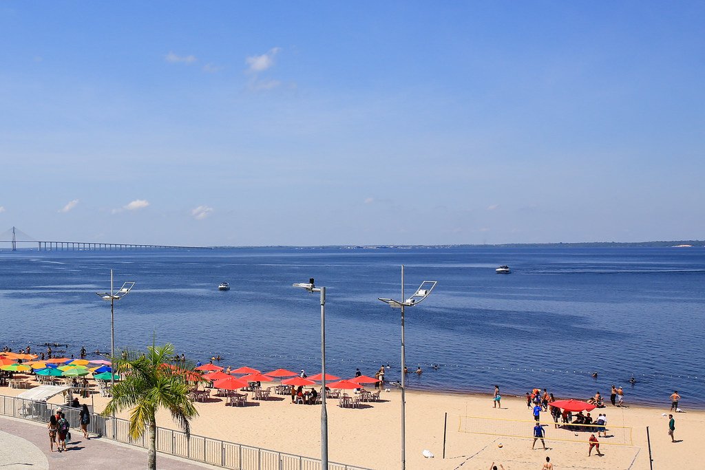 Prefeitura de Manaus alerta para distanciamento de embarca&ccedil;&otilde;es na praia da  Ponta Negra e refor&ccedil;a medidas de seguran&ccedil;a - amazonaspix.com.br